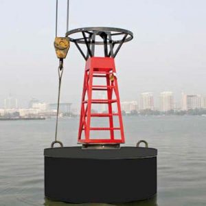 Isolated Danger Mark Buoy