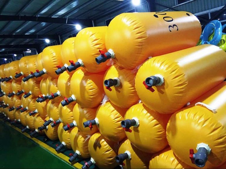 Lifeboat Test Water Bags