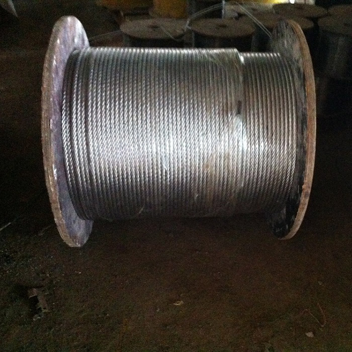 many sizes avaliable SET 30m steel wire rope galvanised 6mm strand: 6x7 2 thimbles 4 clips 